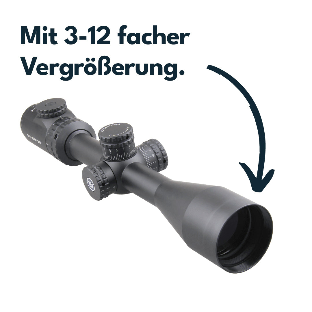 Vector Optics SCOM-31 Hugo 3-12x44 GT SFP