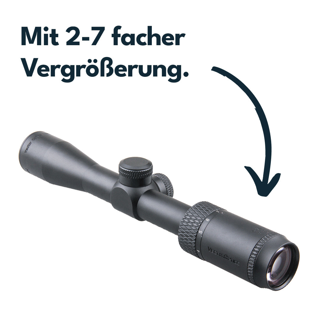 Vector Optics SCOM-33 Matiz 2-7x32 MOA SFP