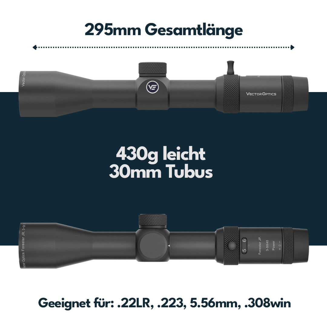 Vector Optics SCOM-35 Forester JR Power 3-9x40