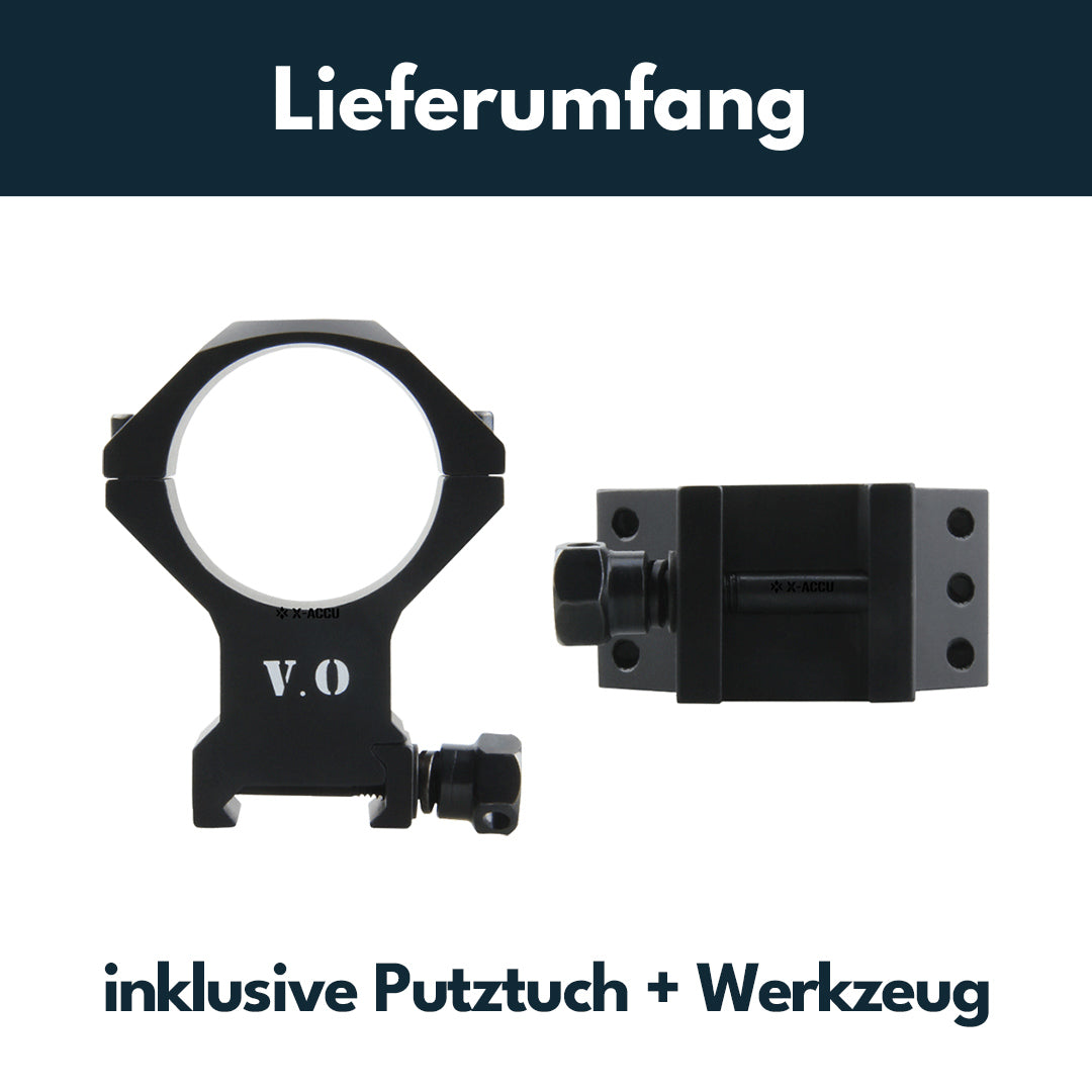 Vector Optics SCTM-32 X-Accu Montage für 35mm Tubus, 21mm Picatinny, h=40mm