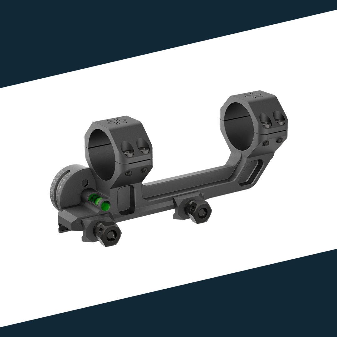 Vector Optics SCACD-24 Blockmontage mit eingebauter Wasserwaage und Neigungswinkelanzeige für 21mm Schiene