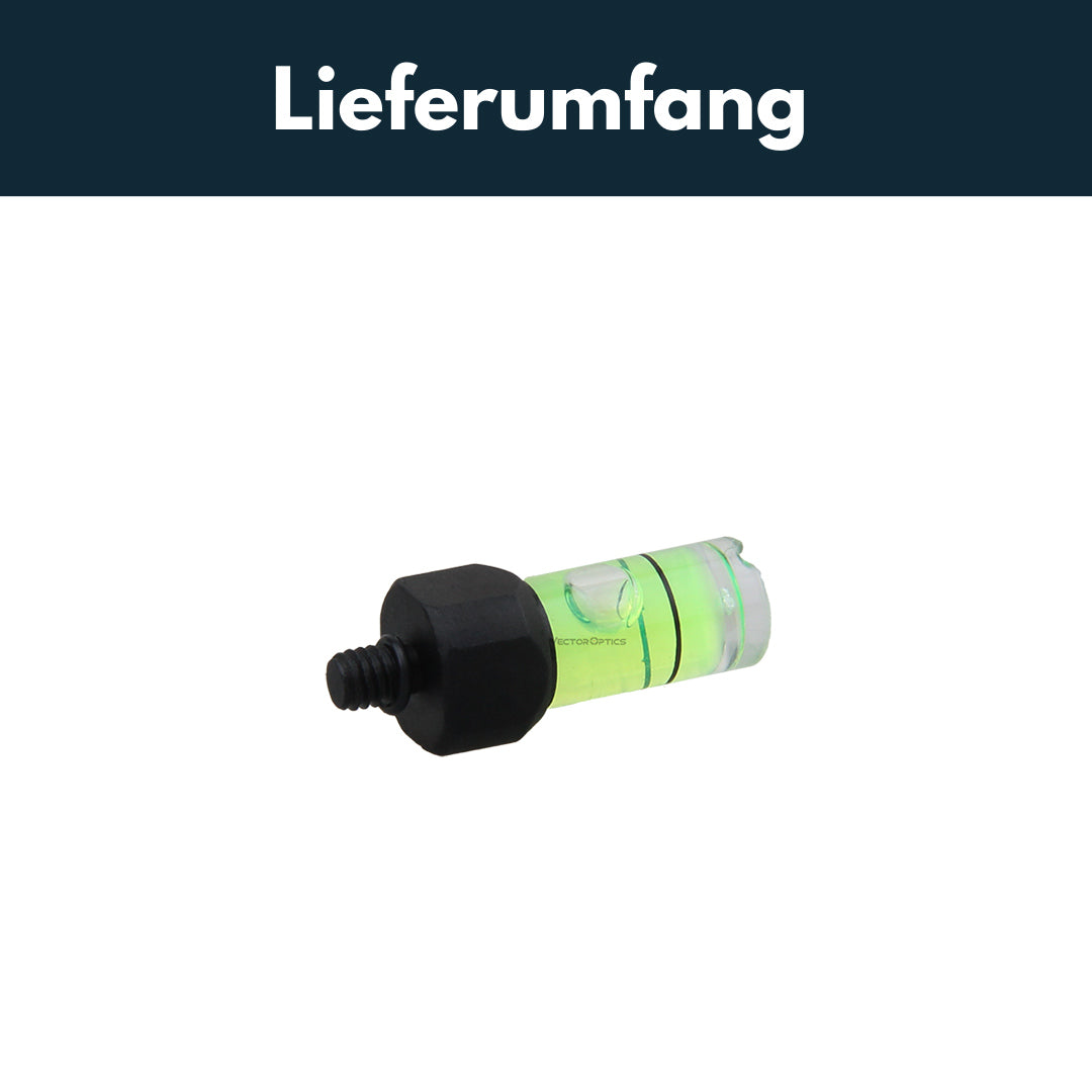 Vector Optics SCACD-22 Wasserwaage zum anschrauben an XASR-Montagen