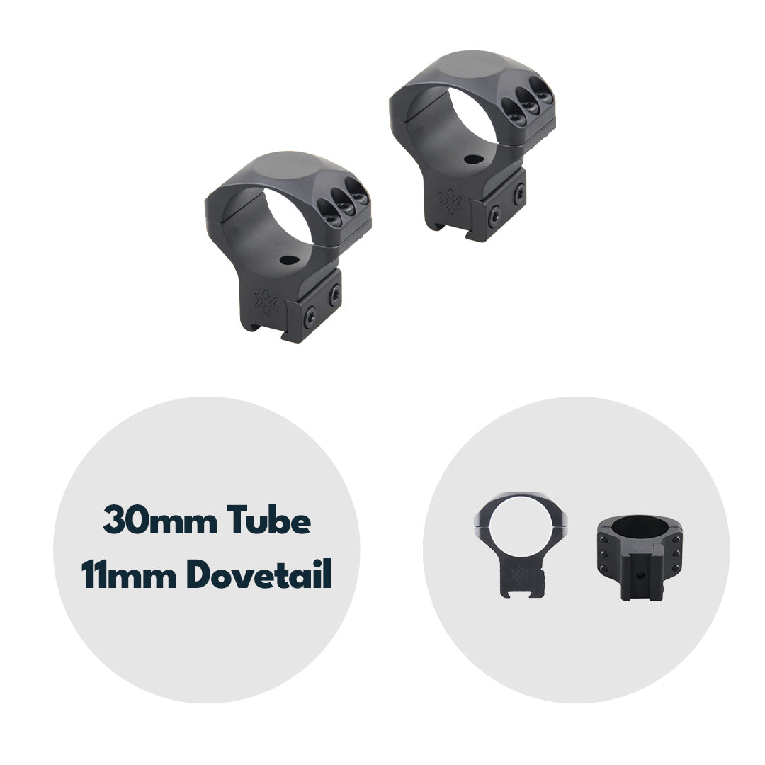 Vector Optics XASR-3005 X-Accu Montage für 30mm Tubus, 11mm Dovetail, h= 32mm