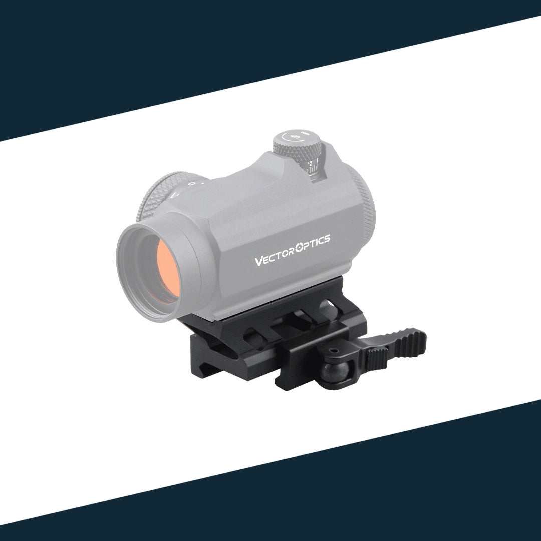Vector Optics MAV-QD10 Schnellmontage für Aimpoint Micro Footprint, 21mm Picatinny, h=20,5mm