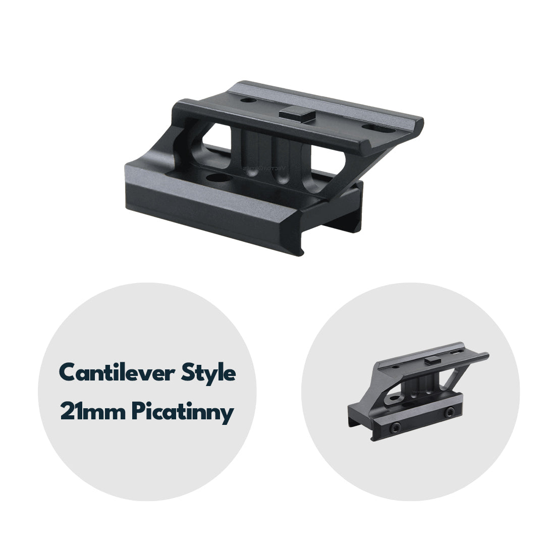 Vector Optics MAV-P08 Montage für Aimpoint Micro Footprint, 21mm Picatinny, h=21mm