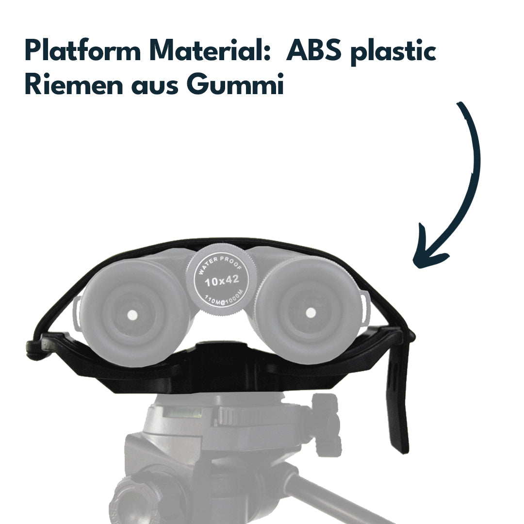 Vector Optics RSBR-01 Fernglasbefestigung für Zwei- bzw. Dreibein in Schwarz