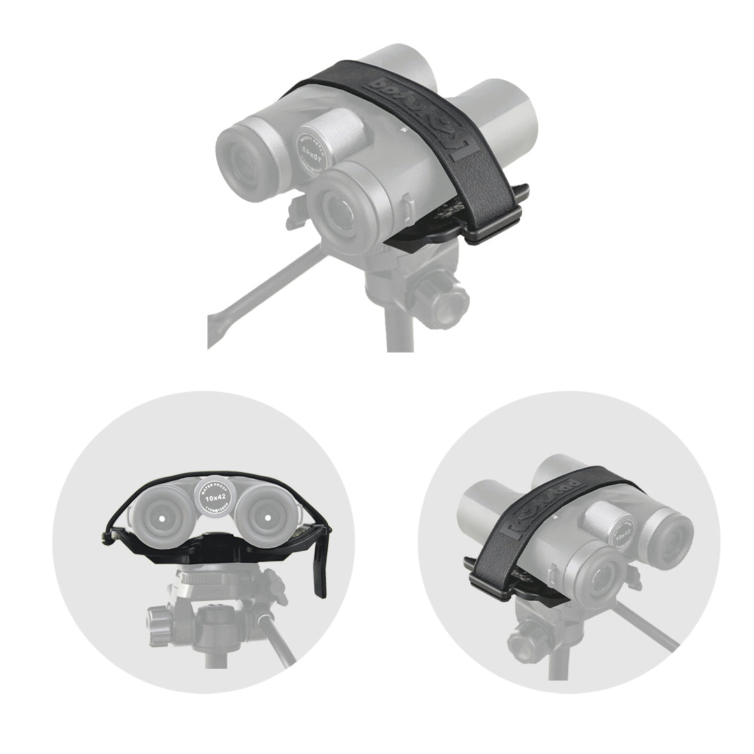 Vector Optics RSBR-02 Fernglasbefestigung für Zwei- bzw. Dreibein in Waldcamo
