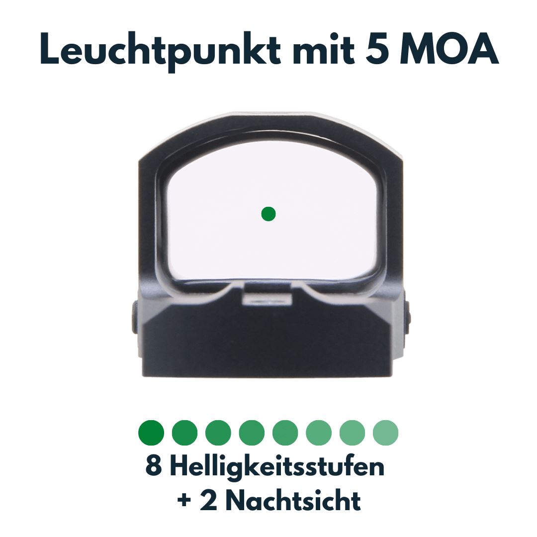 Vector Optics SCRD-G43 Frenzy-S 1x17x24 MIC Greendot Leuchtpunktvisier Vector Optics