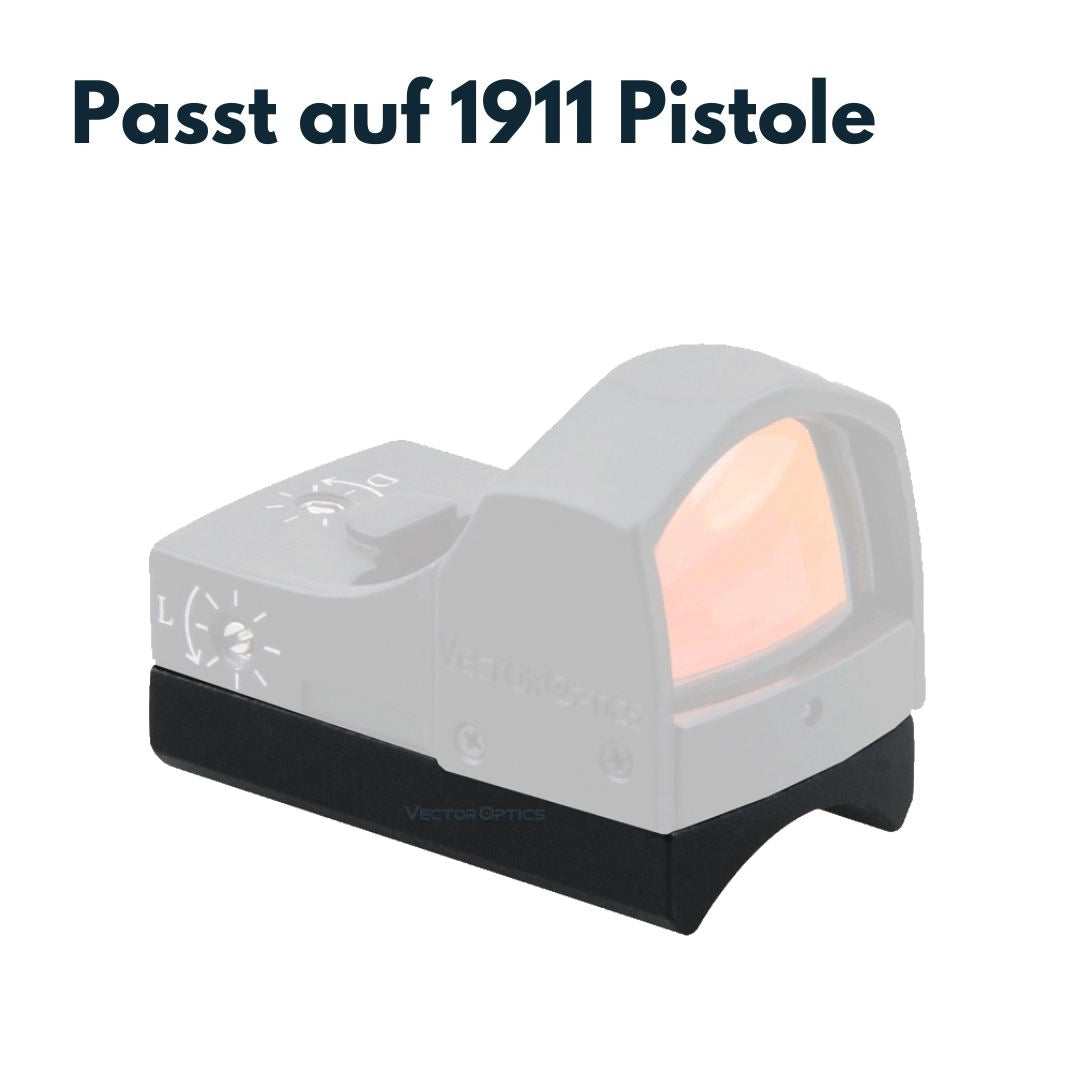 VECTOR OPTICS SCRDM-02 Montage für M1911 passend für Mini-Reddot Montagen Vector Optics