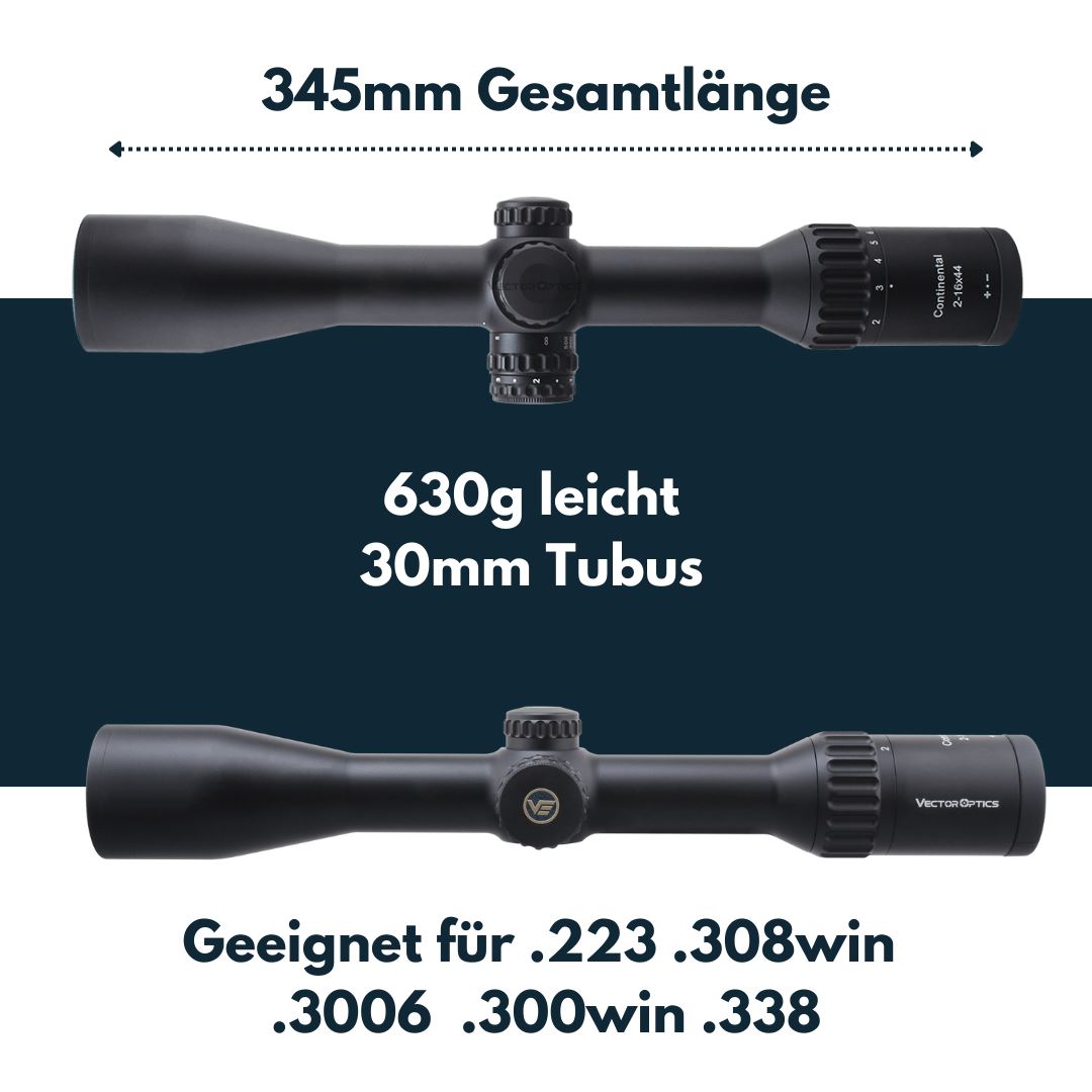 Vector Optics SCOM-39 Continental X8 1-8x24ED Vector Optics