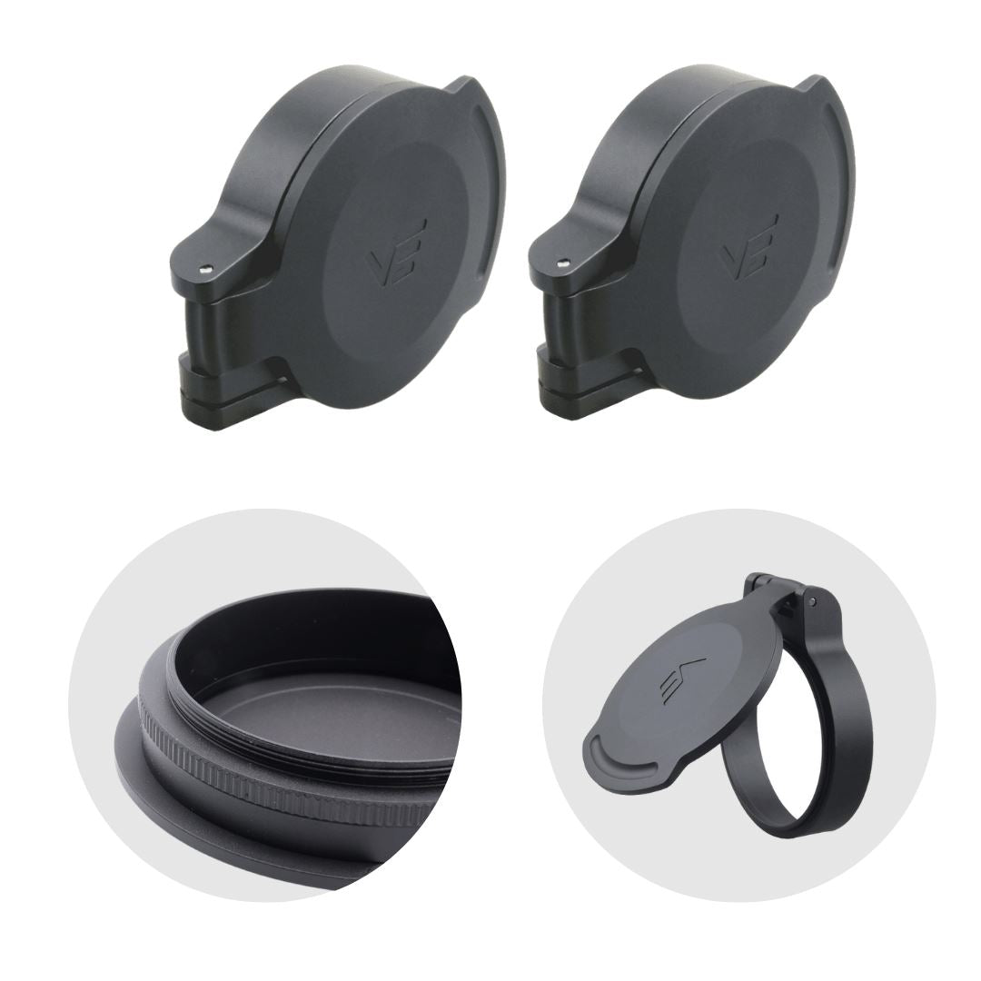 Vector Optics SCFC-M44 Aluminium Flip-Up Cap für Contintal Ocular 44mm