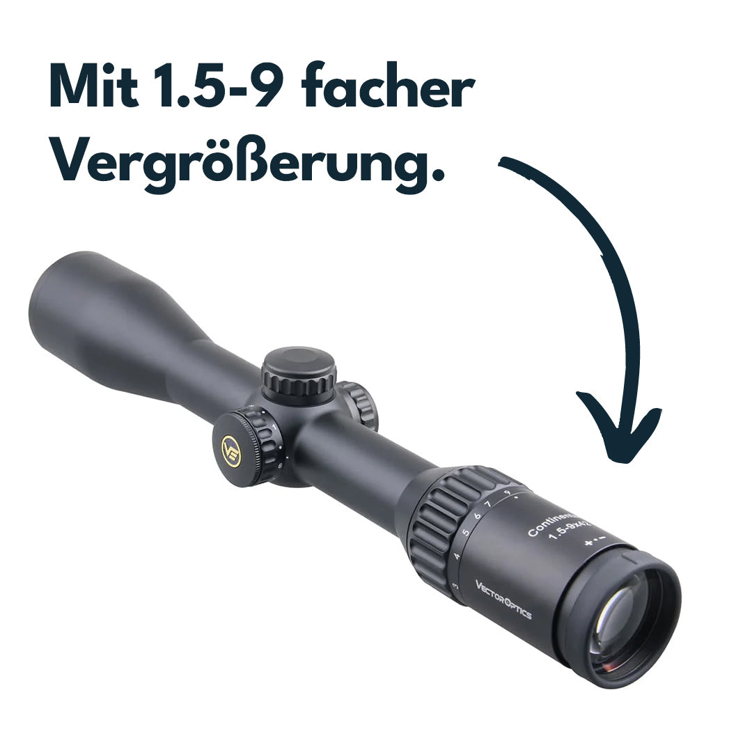 Vector Optics SCOM-23 Continental 1.5-9x42SFP