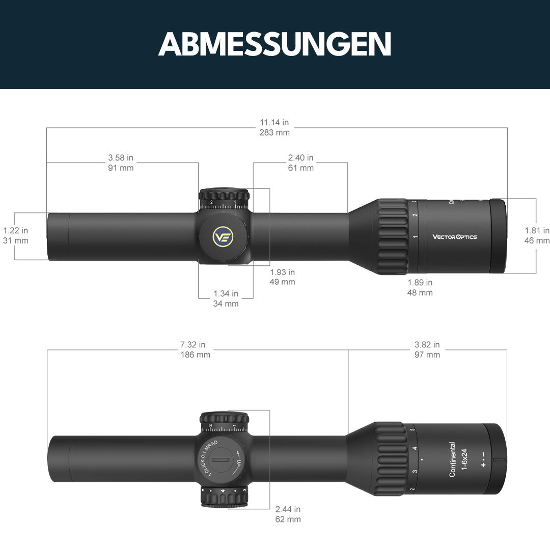 Vector Optics SCOC-23T Continental x6 1-6x24