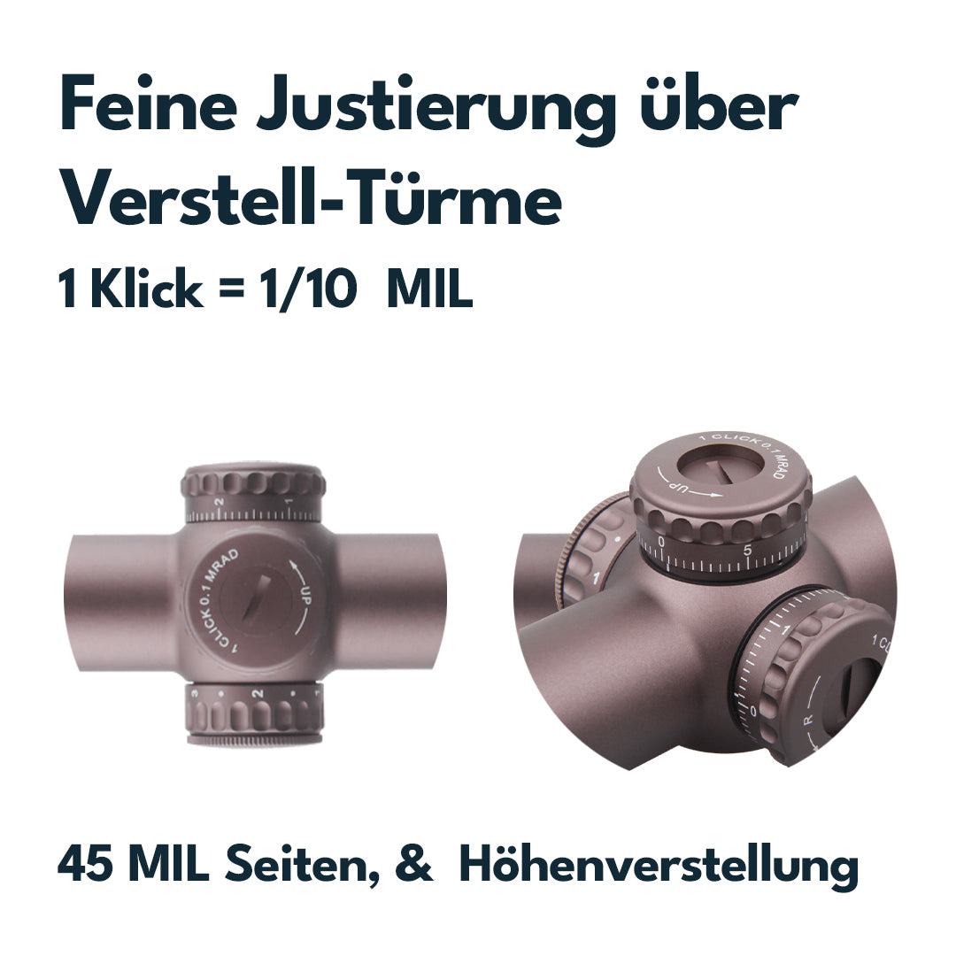 Vector Optics SCOC-34 Continental x6 1-6x24 Coyote FDE