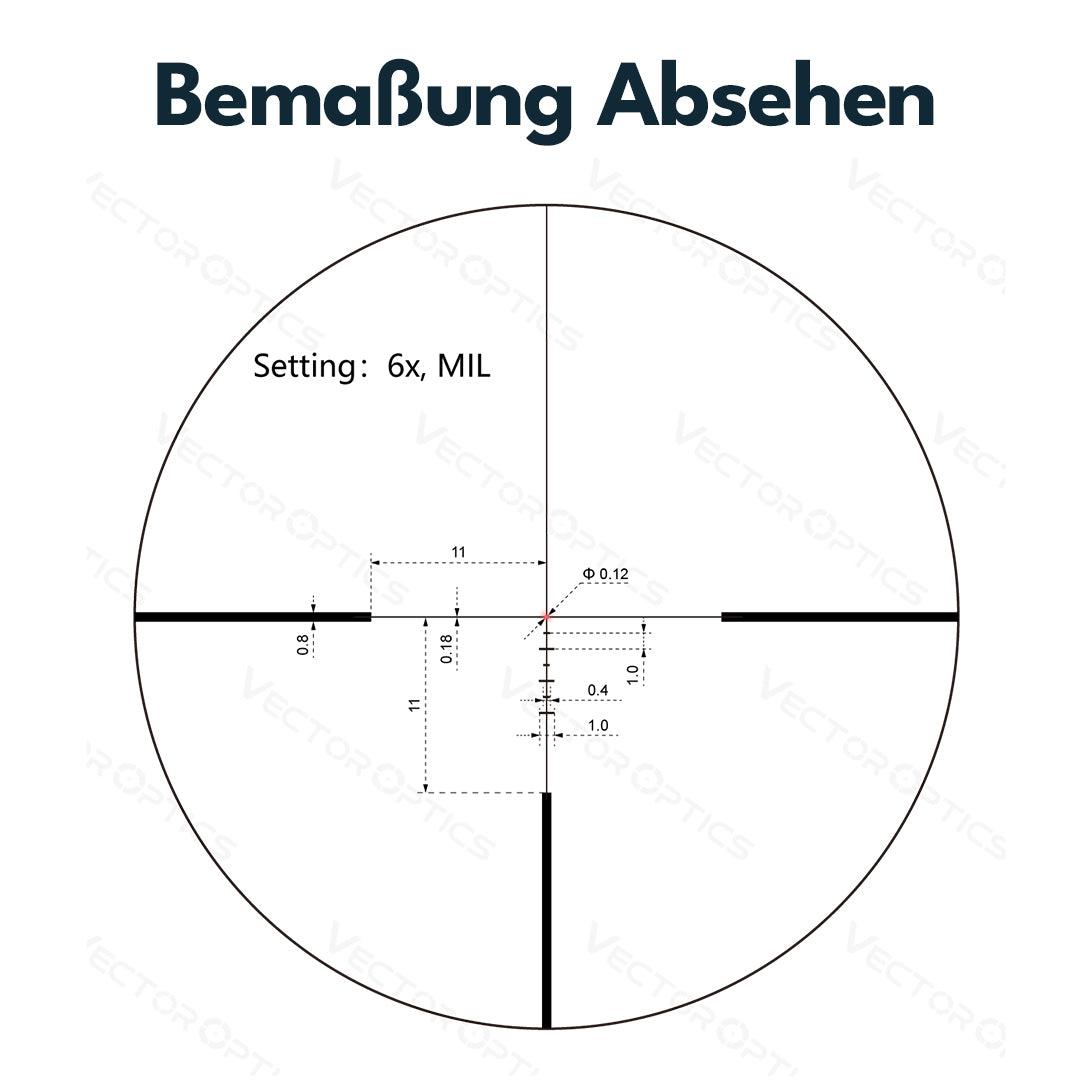 Vector Optics SCOC-44 Continental x6 1-6x24i Fiber