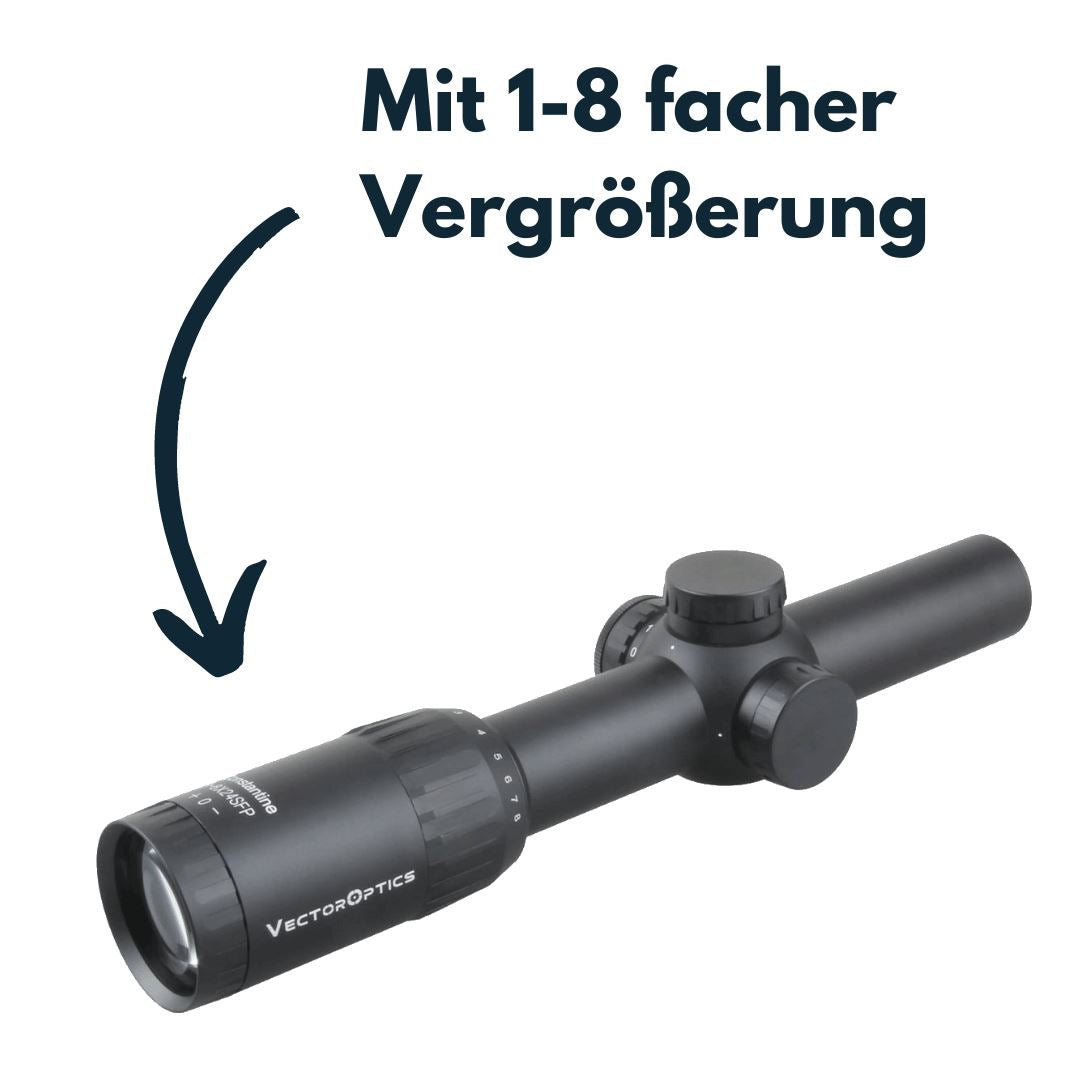 Vector Optics SCOC-27 Constantine 1-8x24 SFP