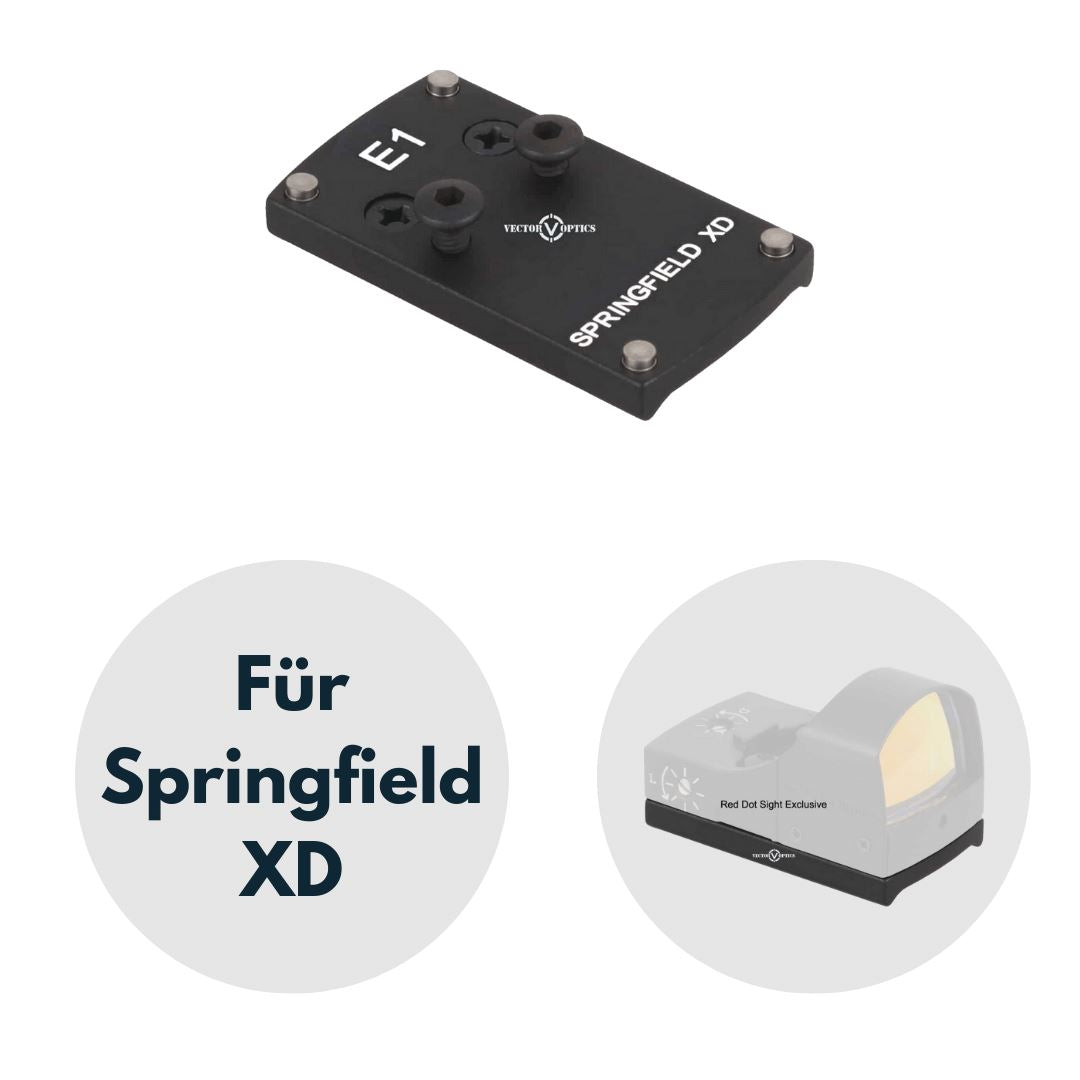VECTOR OPTICS SCRDM-05 Montage für Springfield XD passend für Mini-Reddot Montagen Vector Optics