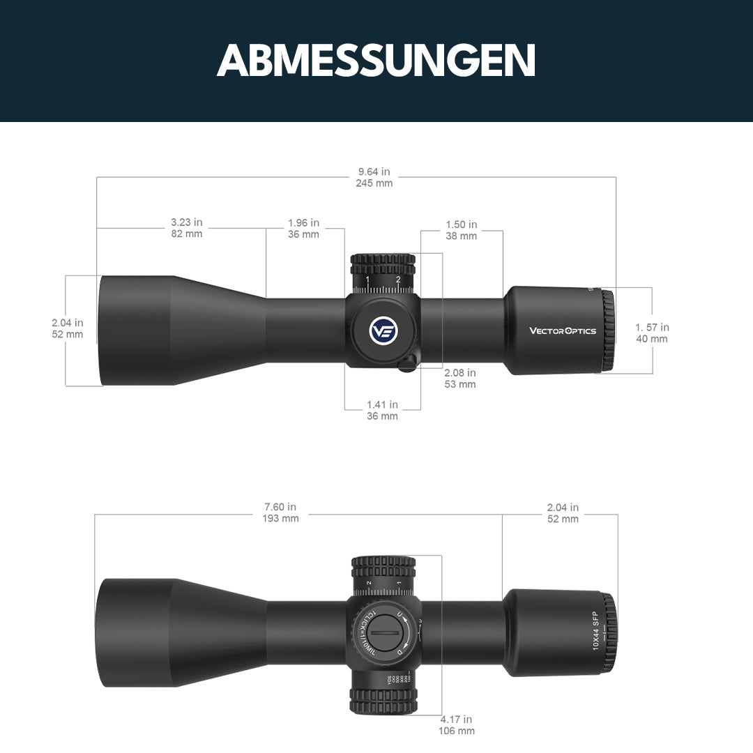 Vector Optics SCOM-41 Veyron 10x44