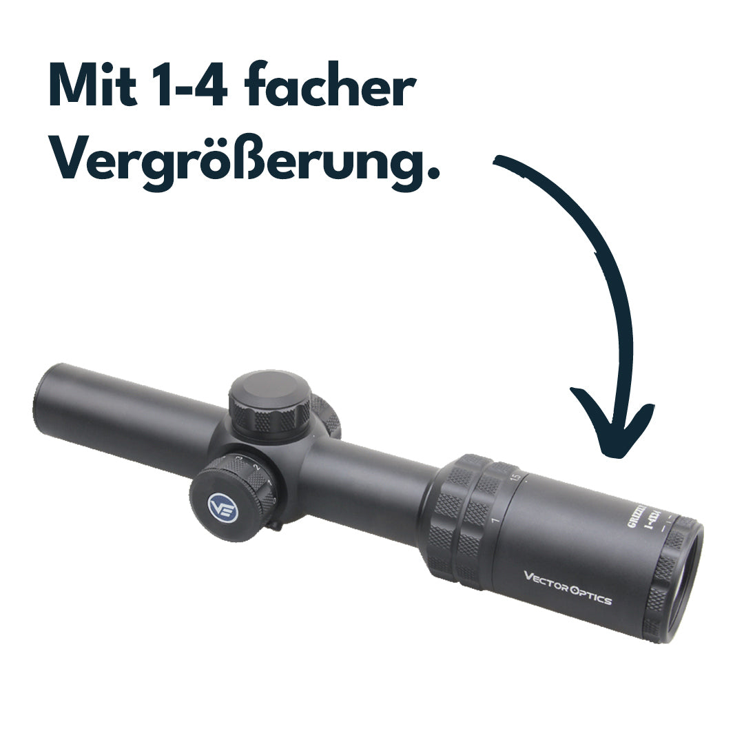 Vector Optics SCOC-41 Grizzly 1-4x24