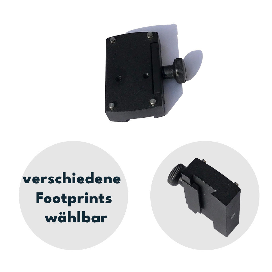 Vector Optics SCRDM-21 Montage für 21mm Picatinny Schiene passend für Mini-Reddot
