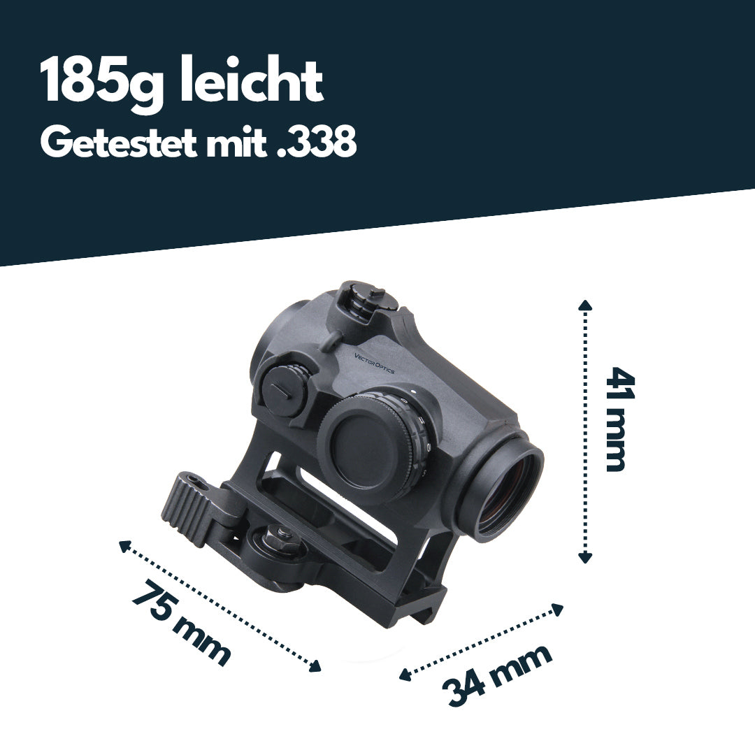 Vector Optics SCRD-38 Maverick-III 1x22 MIL