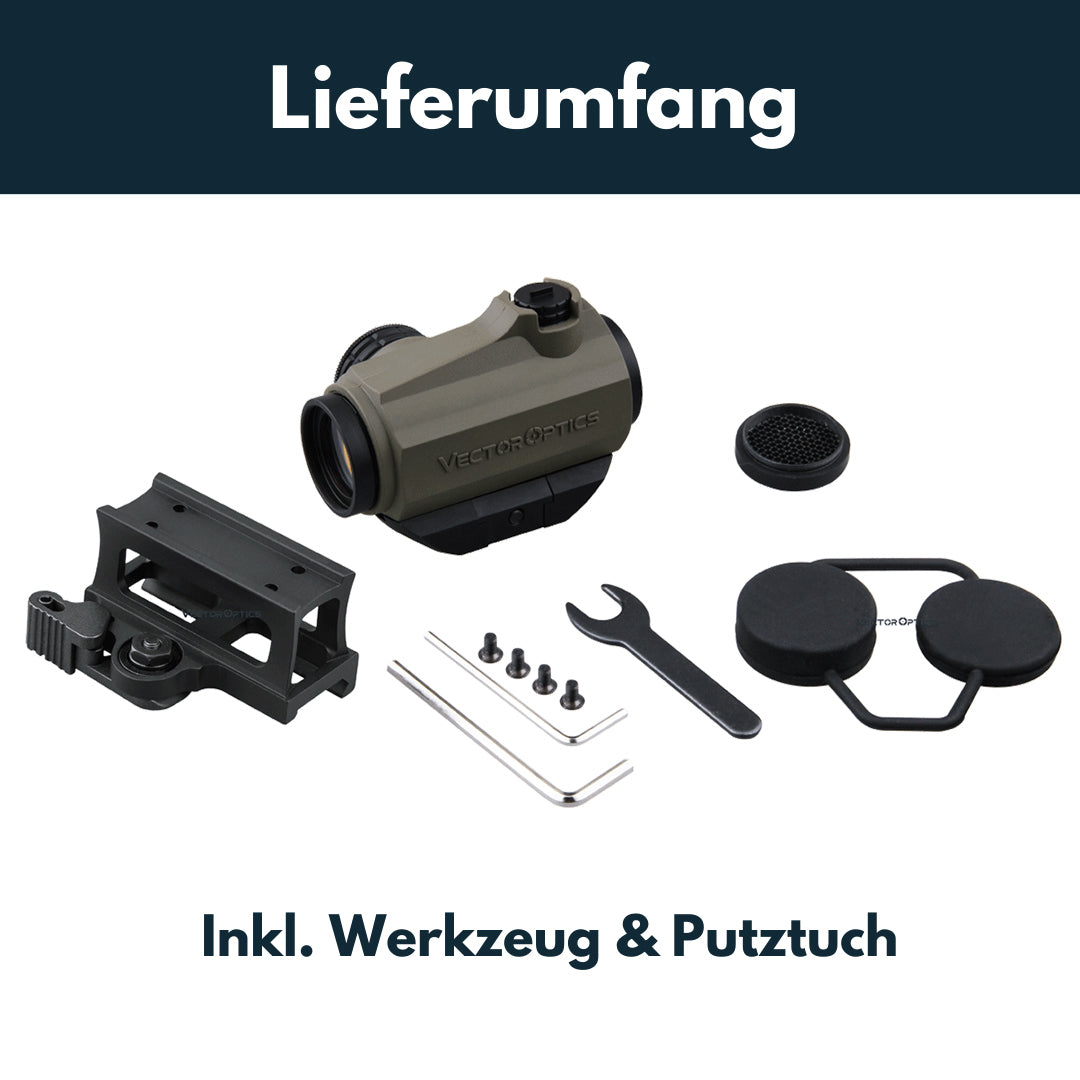 Vector Optics SCRD-39 Maverick-III 1x22 SOP