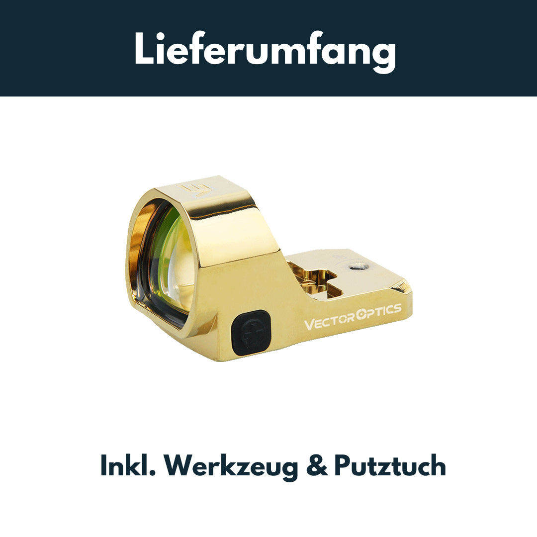 Vector Optics SCRD-57 Frenzy-X 1x22x26 AUT Golden