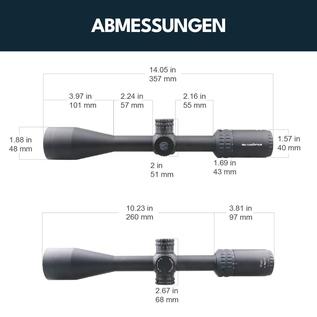 Vector Optics SCOL-29 Hugo 4-16x44 SFP