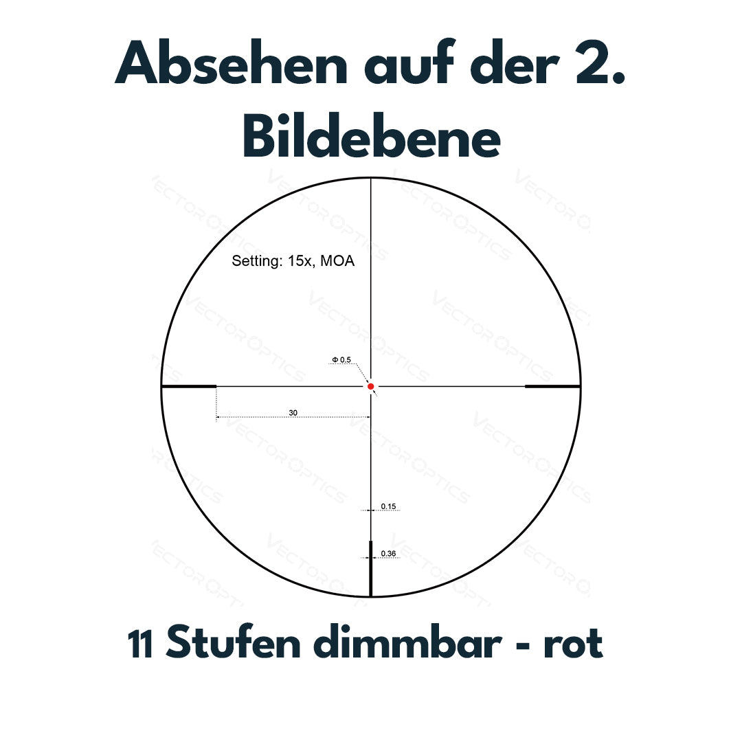 Vector Optics SCOM-16 Forester 3-15x50 SFP