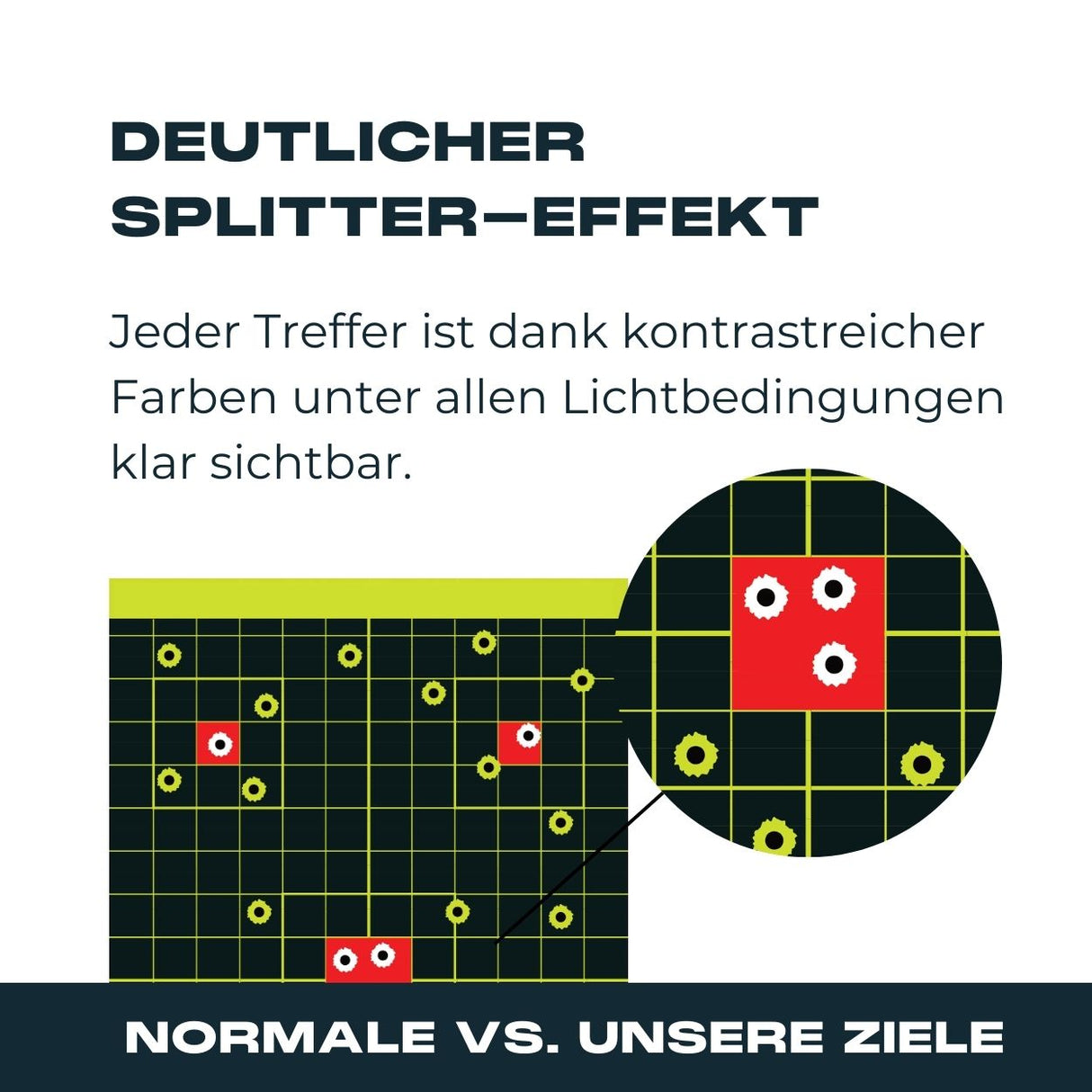 Splatter-Target 45x30cm - G2