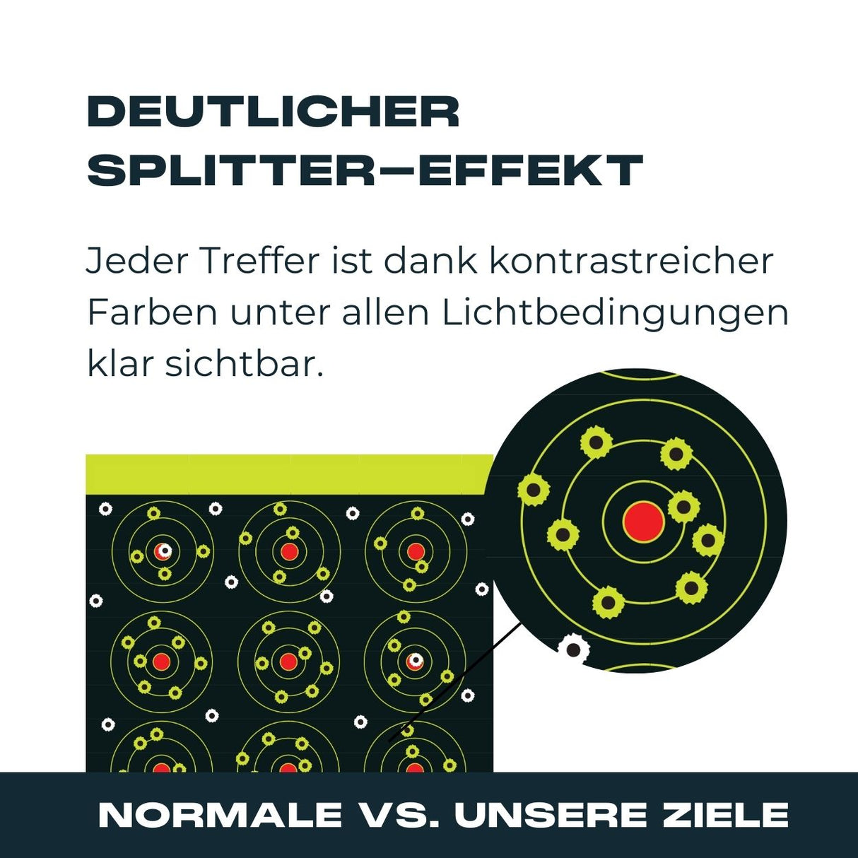 Splatter-Target 45x30cm - G6