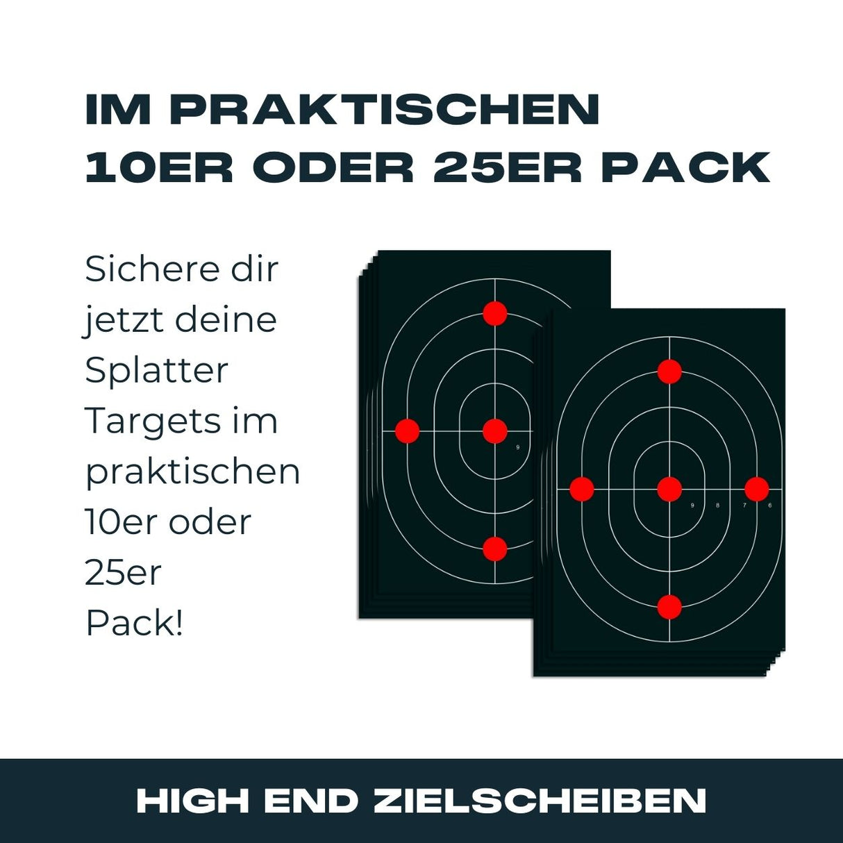 Splatter-Target 45x30cm - R1