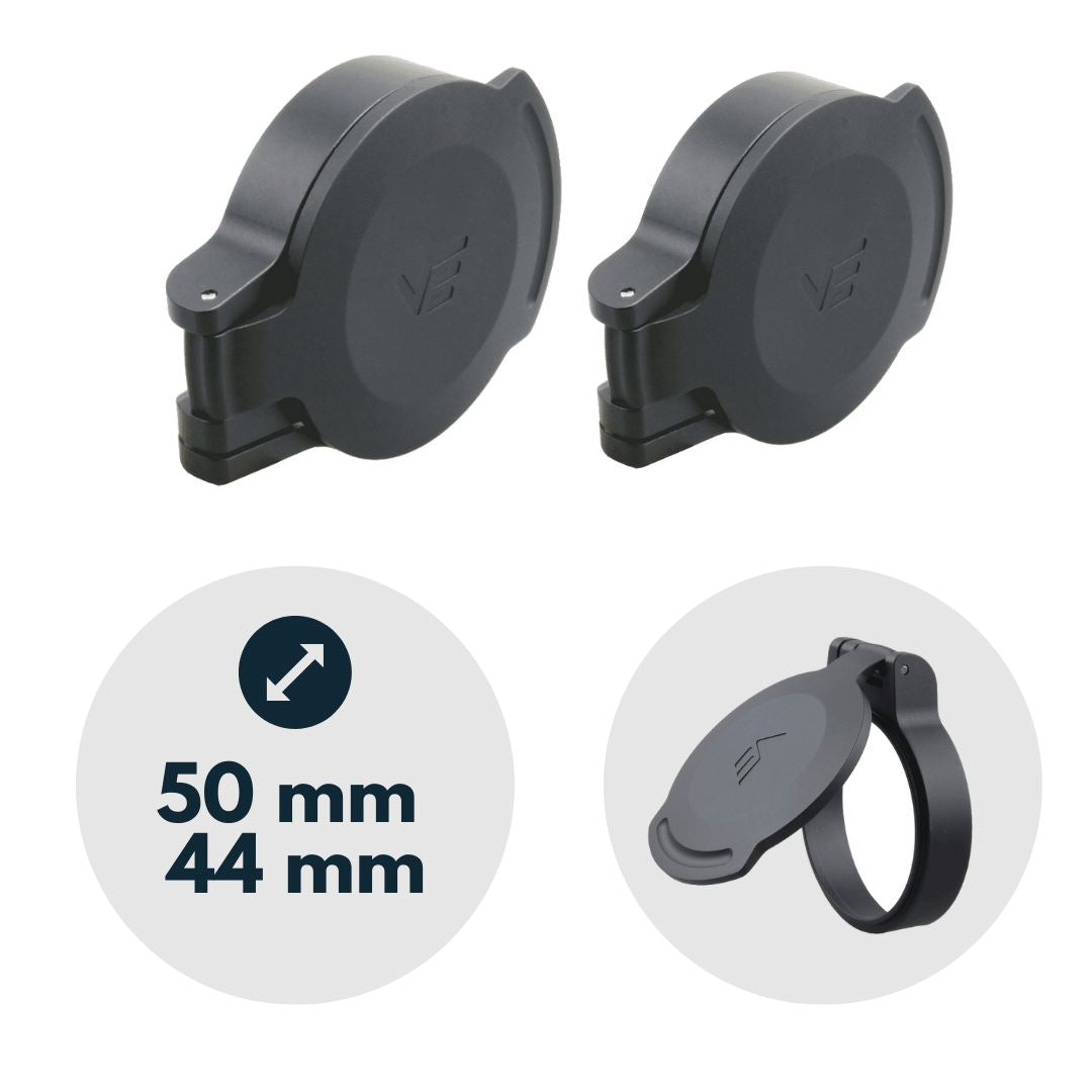 Vector Optics Flip Up Caps aus Aluminium für Continental Zielfernrohre Vector Optics SCFC-M44 SCFC-M50