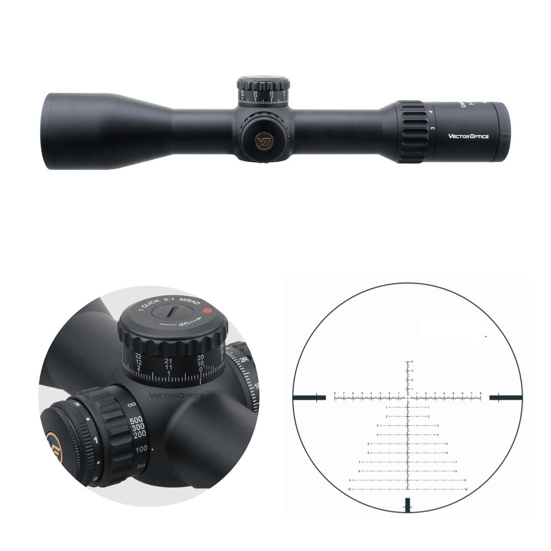 Vector Optics SCFF-28 Continental 3-18x50FFP Zielfernrohr Vector Optics