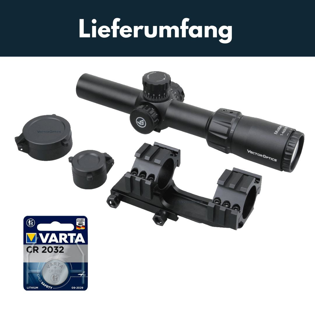 Vector Optics SCFF-36 Mustang 1-4x24FFP Zielfernrohr Vector Optics