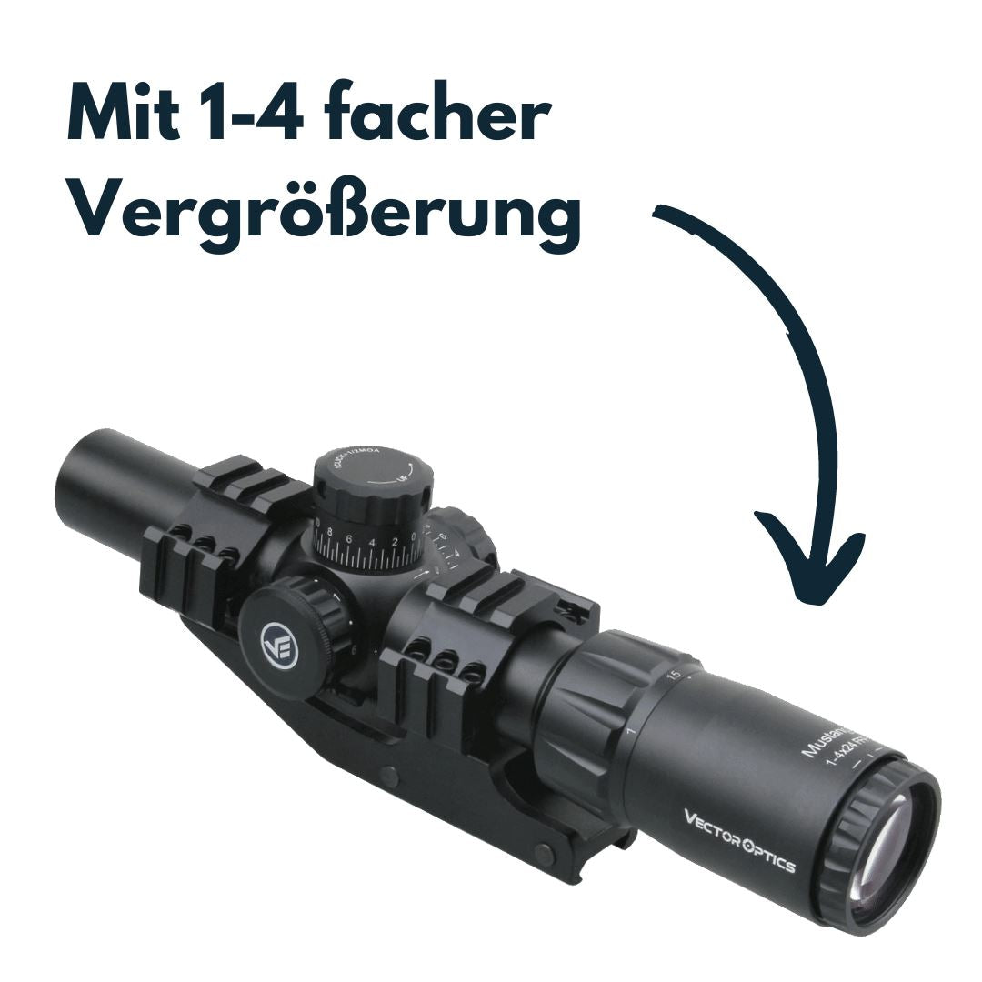 Vector Optics SCFF-36 Mustang 1-4x24FFP Zielfernrohr Vector Optics