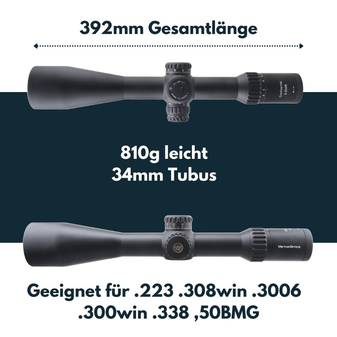 Vector Optics SCFF-41 Continental 5-30x56FFP Zielfernrohr Vector Optics
