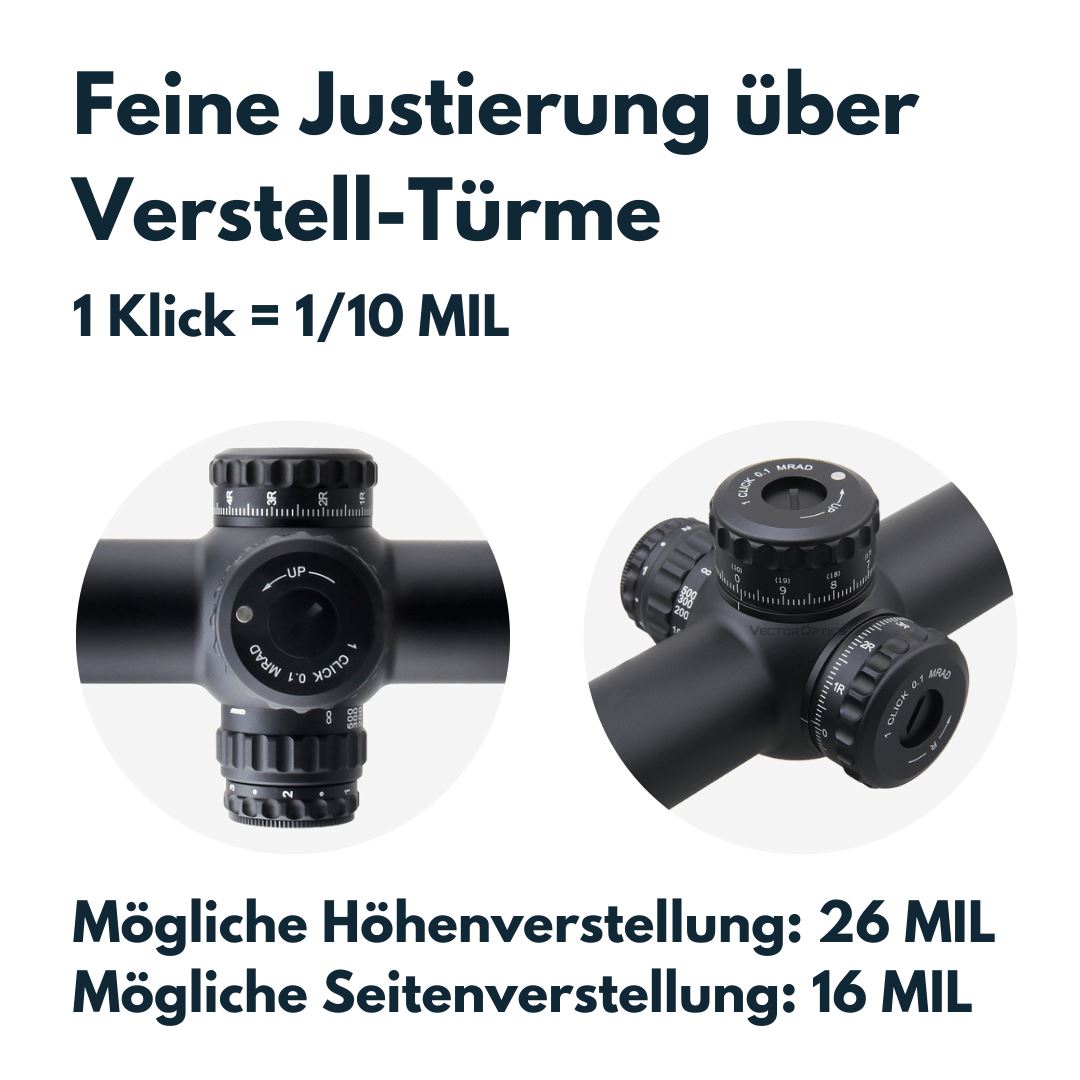 Vector Optics SCFF-41 Continental 5-30x56FFP Zielfernrohr Vector Optics