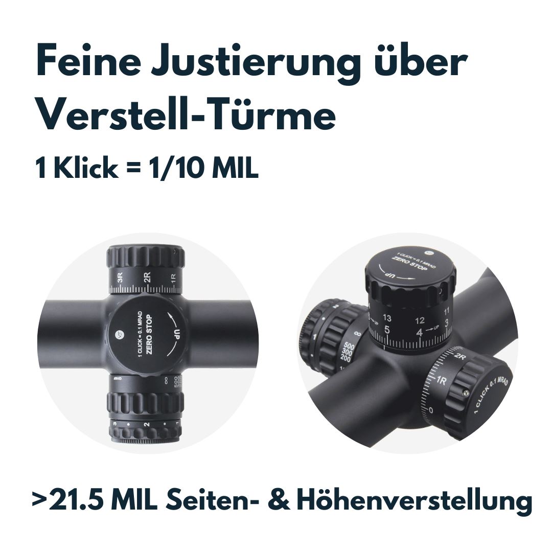 Vector Optics SCOL-53 Continental X6 3-18x50SFP Tactical Vector Optics