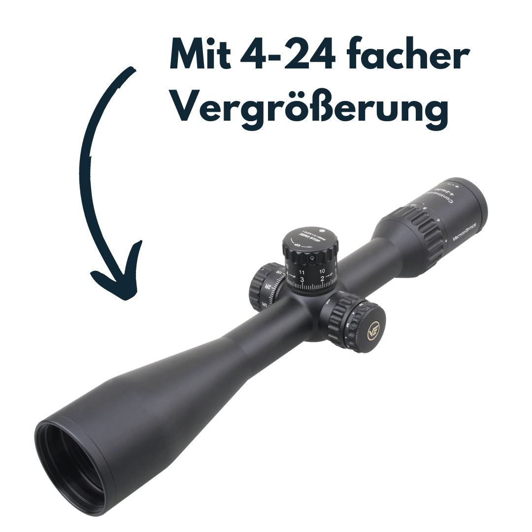 Vector Optics SCOL-54 Continental X6 4-24x50SFP Tactical Vector Optics