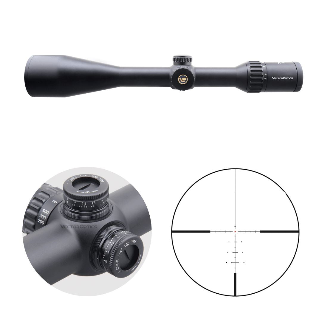 Vector Optics SCOL-X22 Continental X6 5-30x56 CDM Hunting Vector Optics