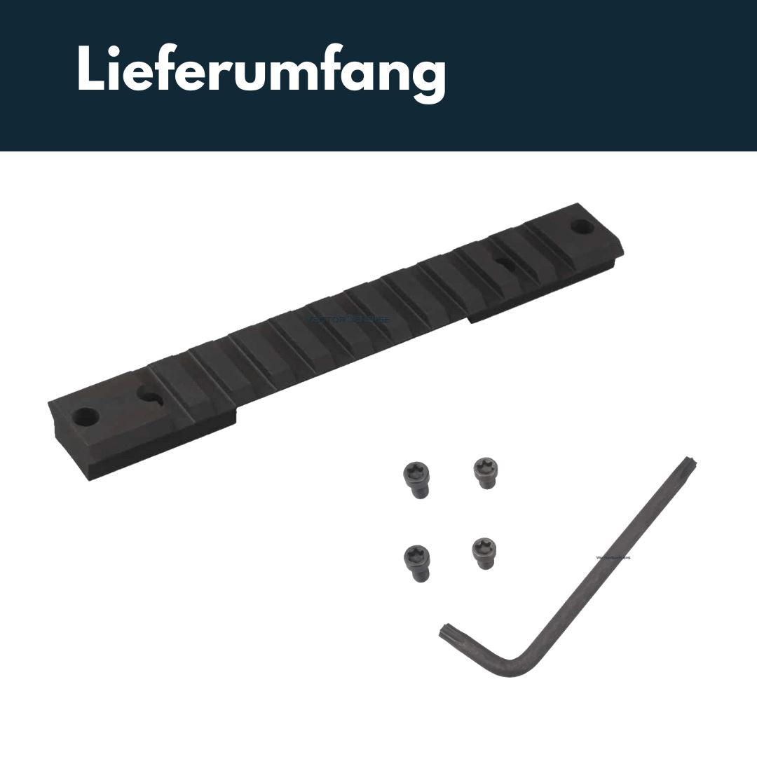 Vector Optics SCRA-64 Stahl Rail-Mount für Remington 700 short action Montagen für Zielfernrohre Vector Optics