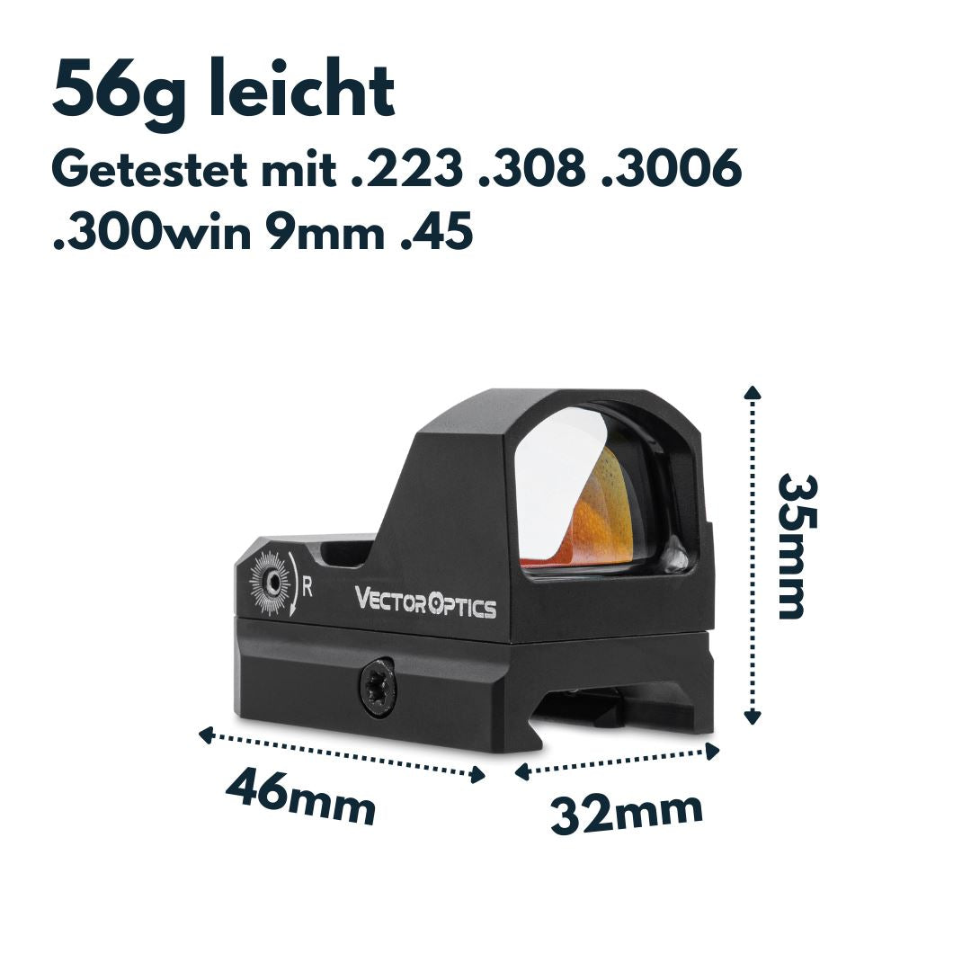 Vector Optics SCRD-19II Frenzy 1x17x24 Leuchtpunktvisier Vector Optics