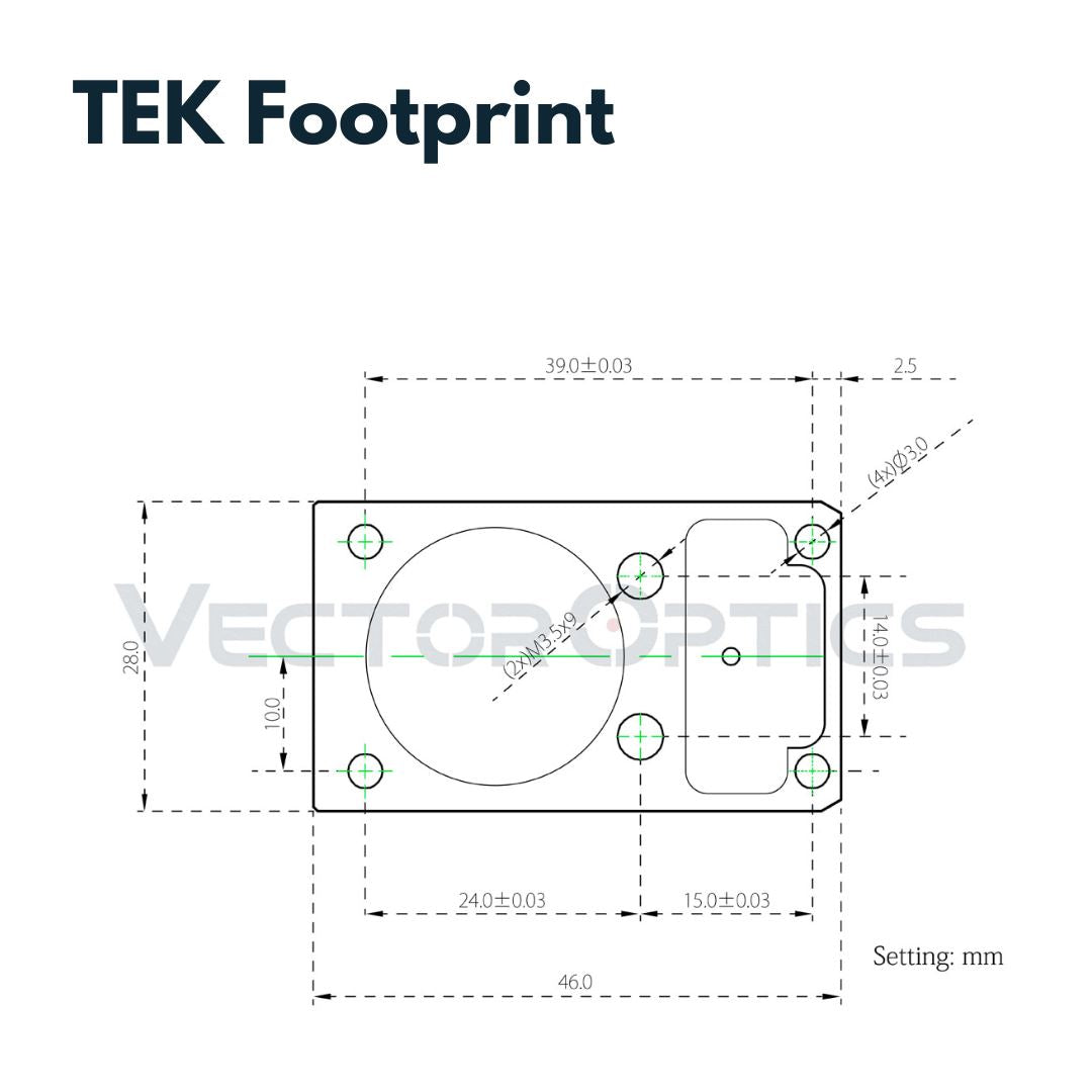 Vector Optics SCRD-19II Frenzy 1x17x24 Leuchtpunktvisier Vector Optics