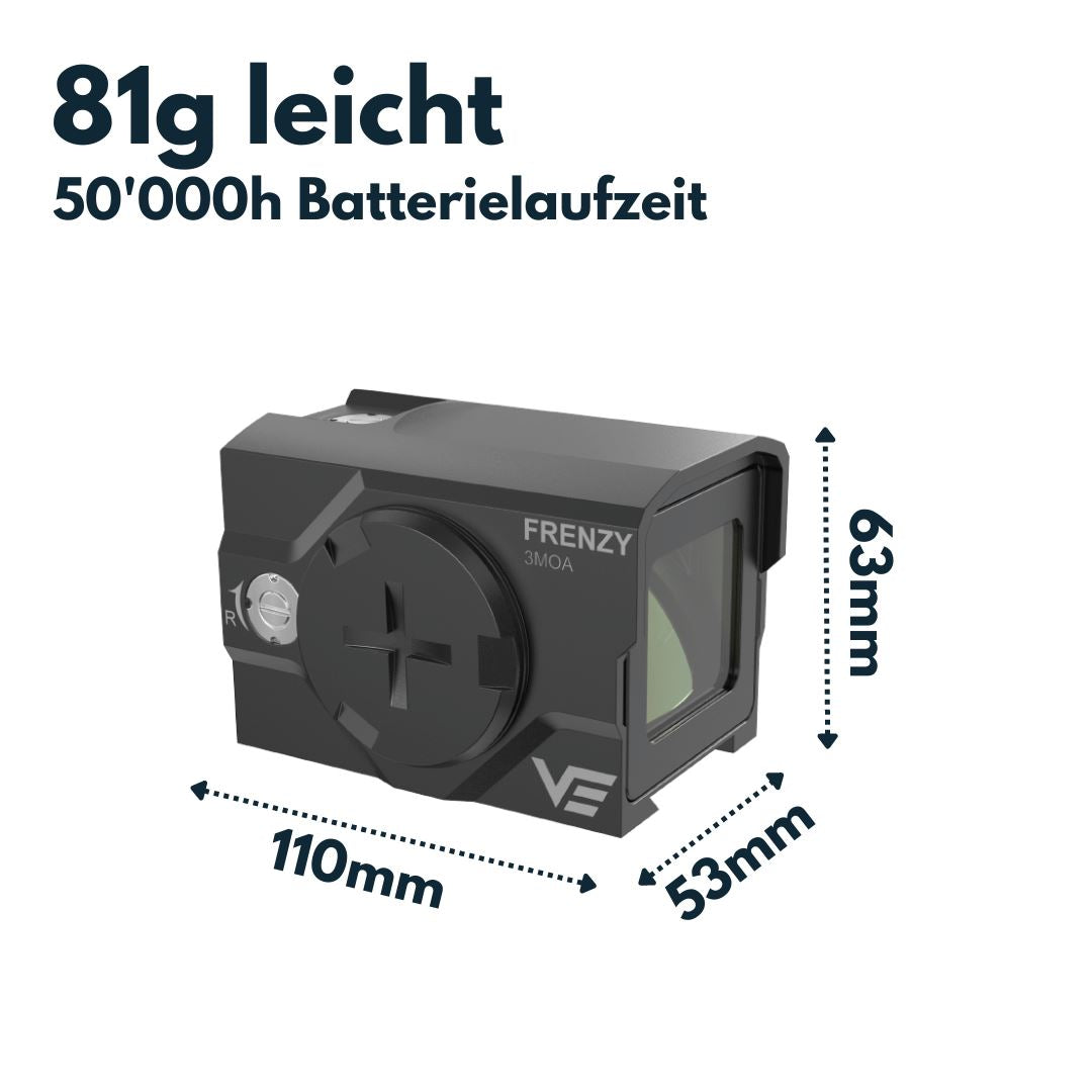 Vector Optics SCRD-63 Frenzy Plus 1x18x20 Vector Optics