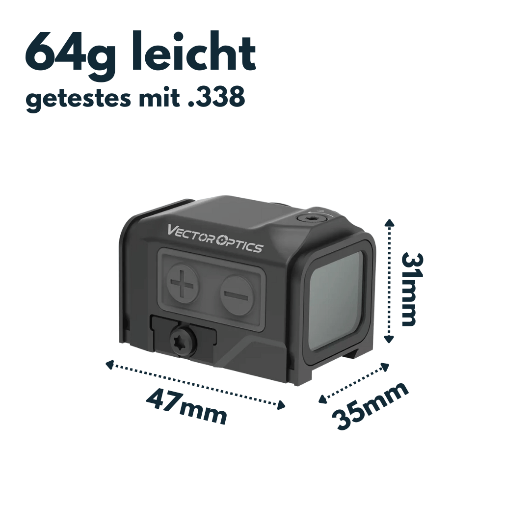 Vector Optics SCRD-75 Frenzy Plus 1x18x22 Enclosed