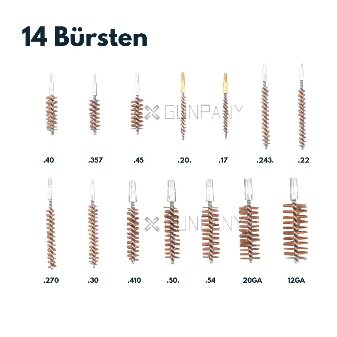 Vector Optics - Gunpany 62 Teile Universal Waffenreinigungsset Waffenpflege & Werkzeug Vector Optics