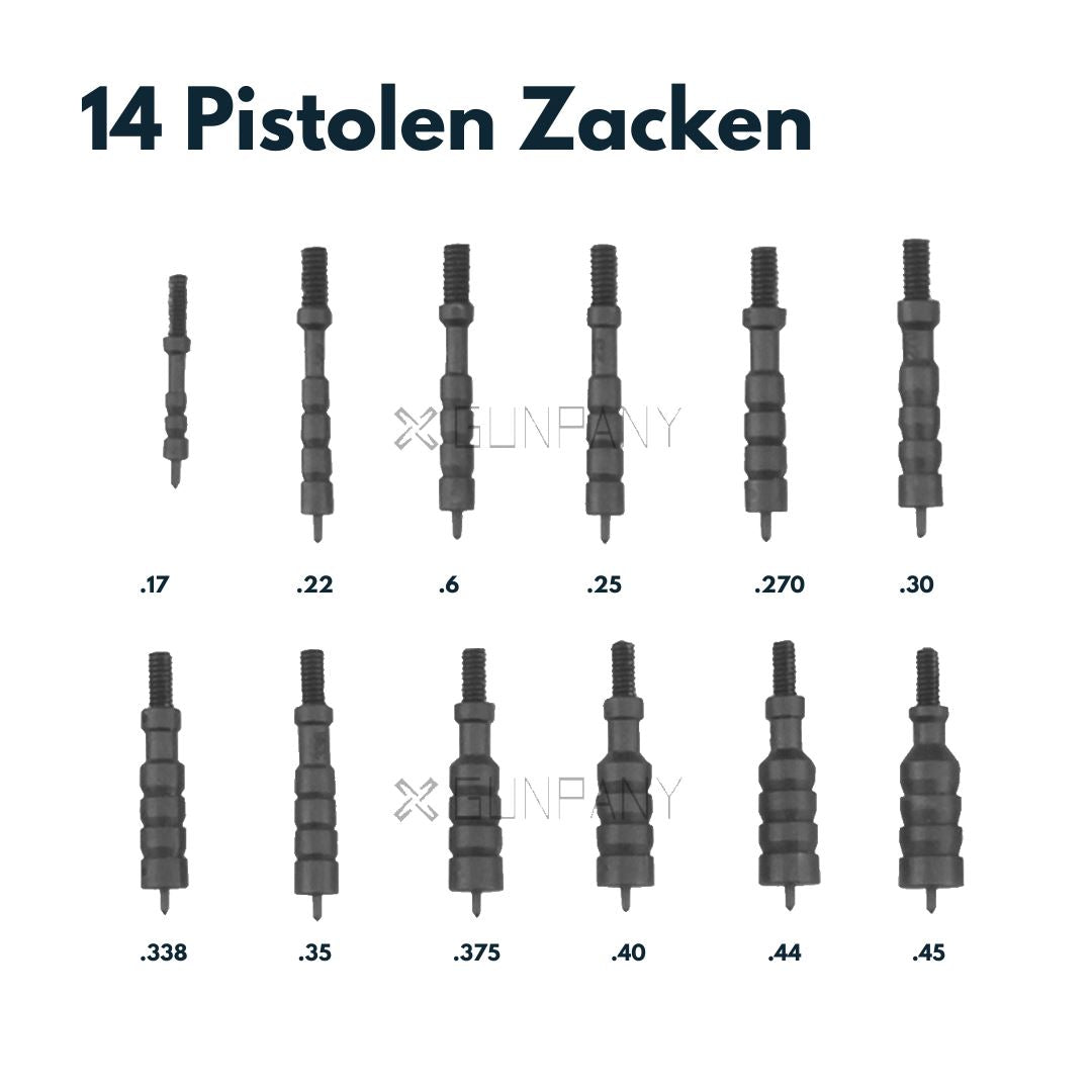 Vector Optics - Gunpany 62 Teile Universal Waffenreinigungsset Waffenpflege & Werkzeug Vector Optics