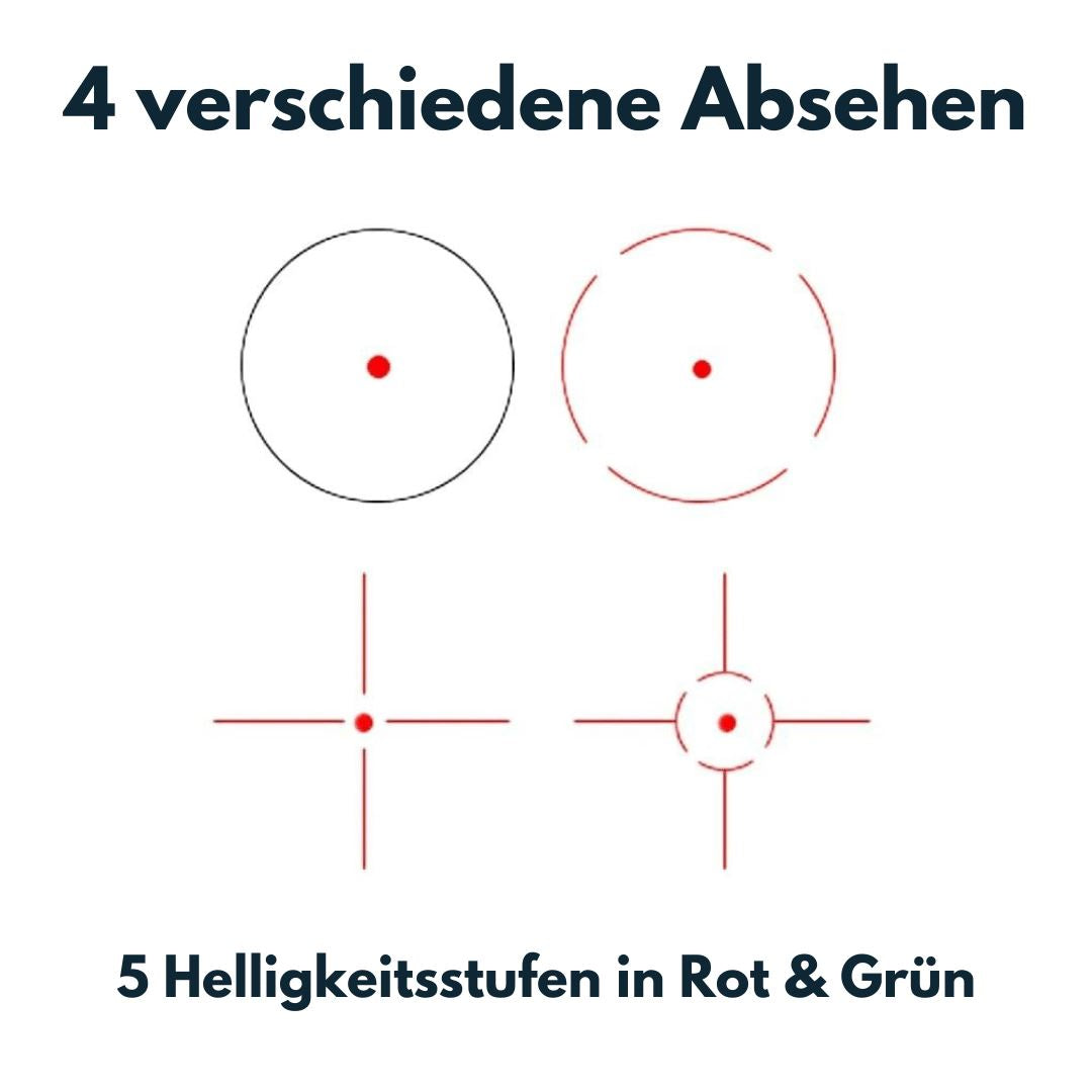 Vector Optics RDSL15 VictOptics Z1 1x23x34 Leuchtpunktvisier Vector Optics