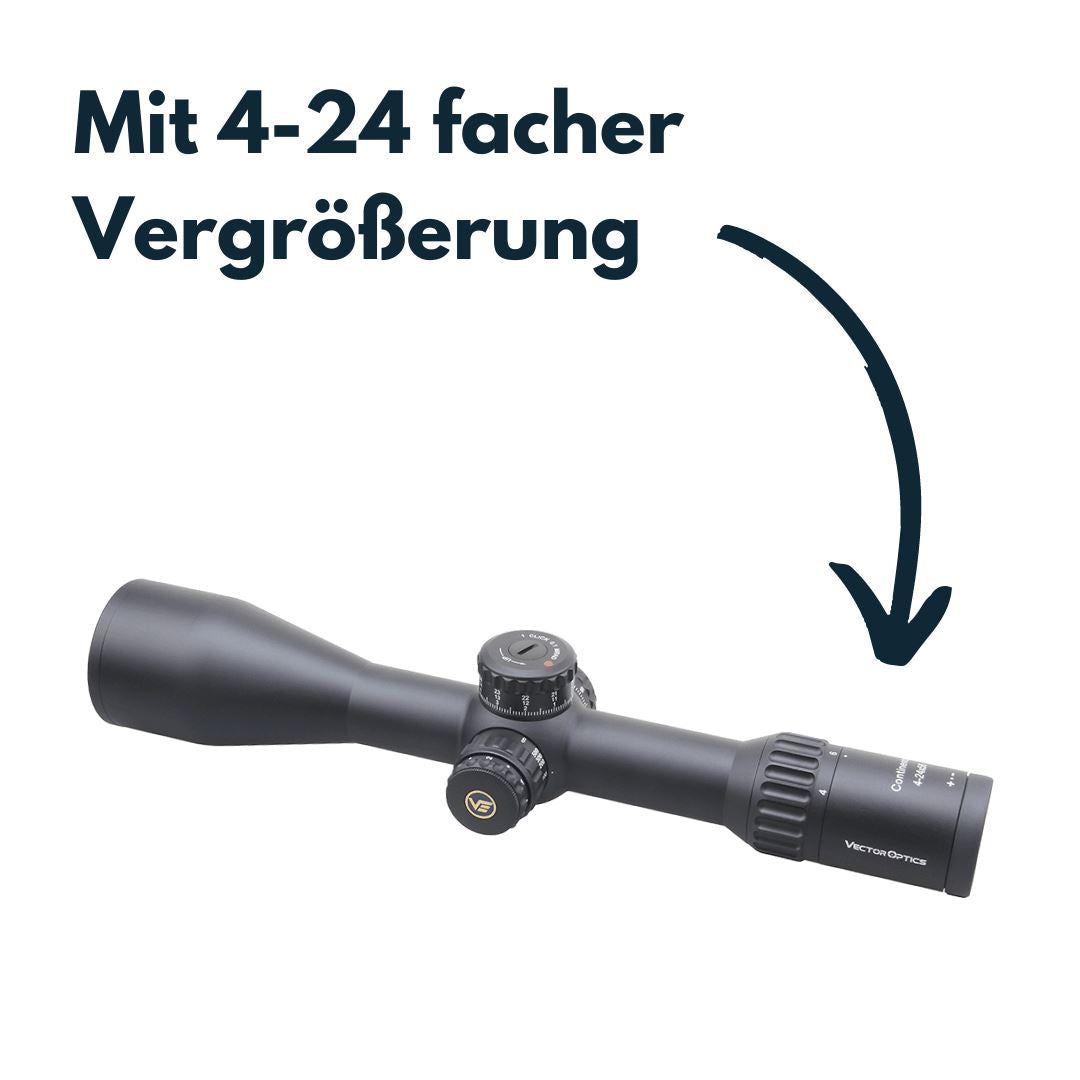 Vector Optics SCFF-40 Continental X6 4-24x56FFP VEC-MBR Zielfernrohr Vector Optics
